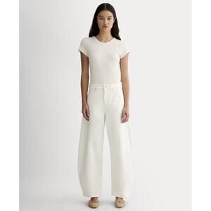 Everlane Women's Way-High® Curve Jean in Calico Ecru, Size 29, Cotton